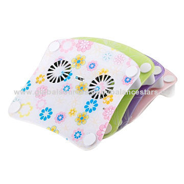 Notebook cooling pad, fan, cooler pads