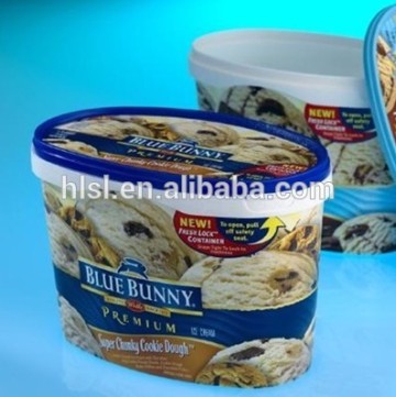 PP ice cream plastic containers