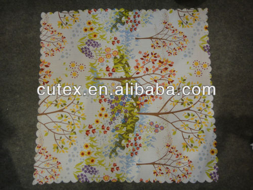 colorful tree leaves printed table cloth Spring Summer