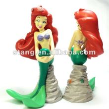 Plastic mermaid,fish beauty toys,pvc mermaid decoration figure