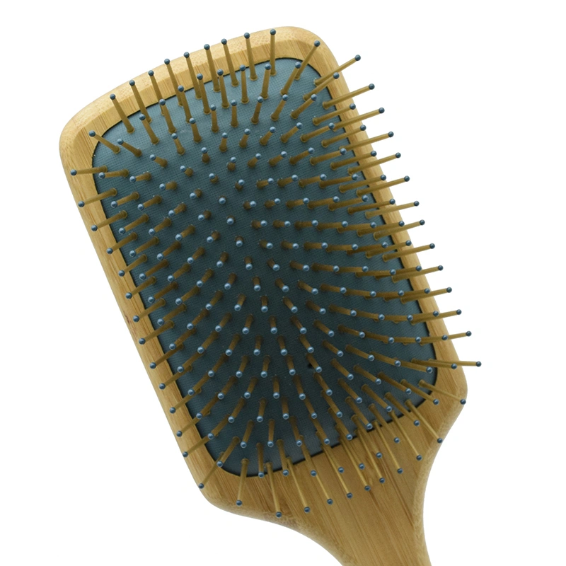 Hair Brush Hair Comb Massage Brush Professional Wooden Bristle Paddle Wood Handle Hair Brush