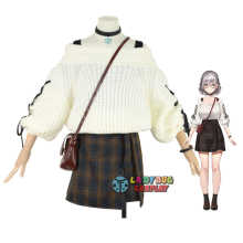 Hololive Vtuber Shirogane Noel Cosplay Costume
