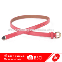 2015 fashion slim pink belt
