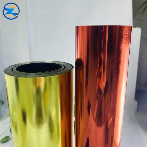 Rigid golden silver pet Rolls Sheet films