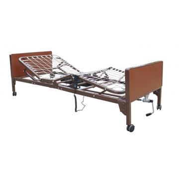 Semi electric home care bed for the elderly