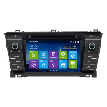 New Car DVD Player with Car GPS Win8 Interface