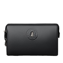 Anti-Theft Password Lock Hand Clutch Wallet: Fashionable & Secure Men's Casual Business Accessory