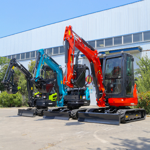 Mini excavatrice de 3 tonnes avec zéro queue