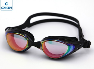 Professional Silicone Adult /Kids Swimming Goggles Anti Fog Prescription Swimming Goggles