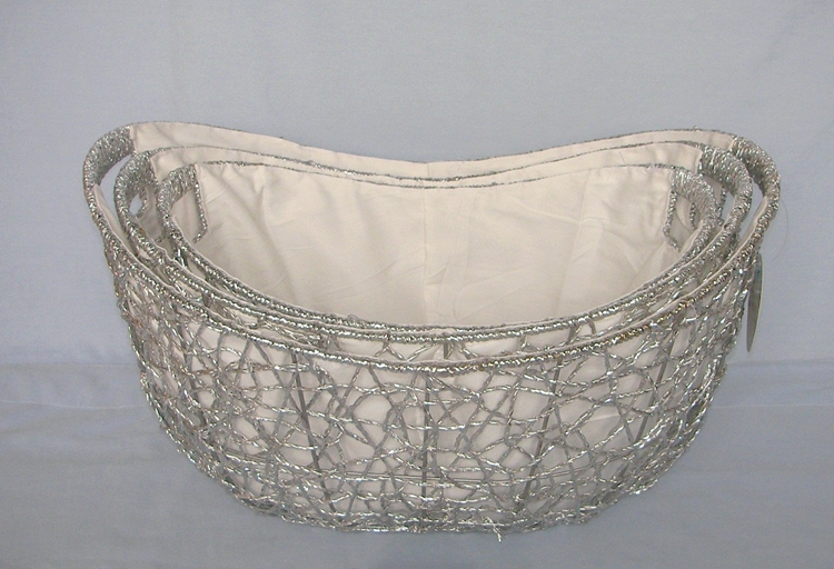 silver basket