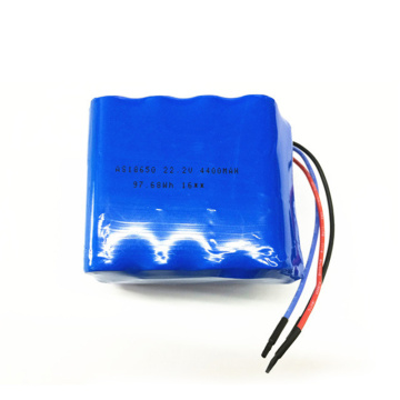 18650 6S2P 22.2V 4400mAh 리튬 이온 배터리 팩