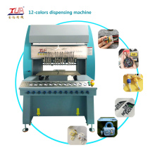 New type of silicone rubber pvc patch machine