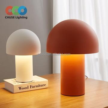 Metal Mushroom Led Bulb Bedside Lamp