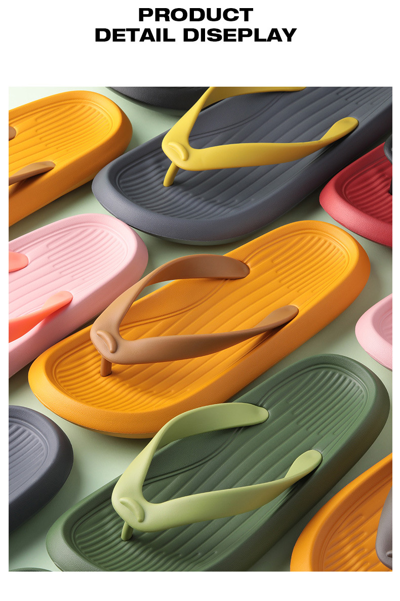 Wholesale PVC slippers outdoor flip flops for women fashion flip flops women slippers Beach Outdoor Slipper Hollow Out shoes