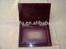 shiny painting wooden commemorative medals display box