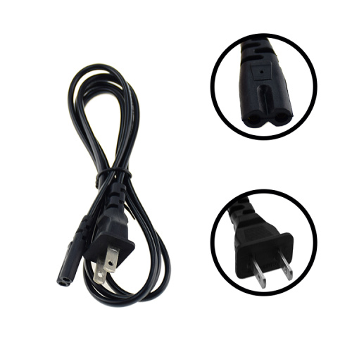 US Plug Connector Cordon d&#39;alimentation plat C13 Câble