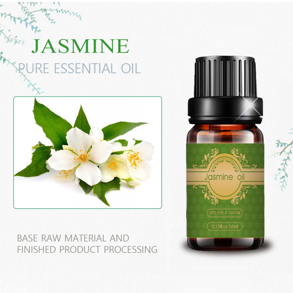 Aceite esencial de jazmín para masaje para el cuidado de la piel spa
