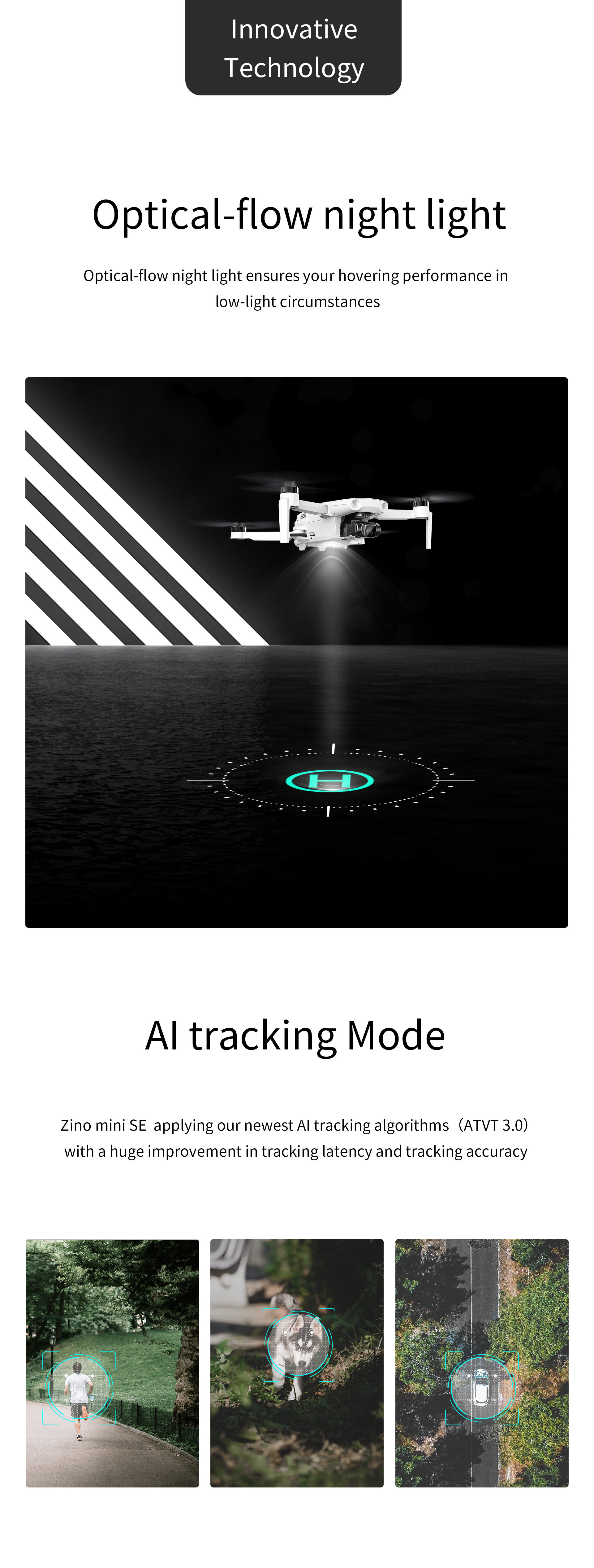 In Stock Fast shipping Hubsan ZINO Mini SE combo drone with 3 batteries