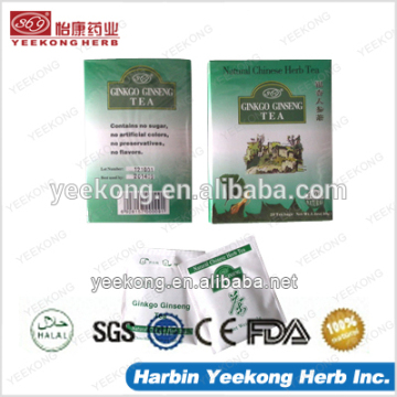 Ginkgo Ginseng Tea health teabag