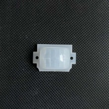 Flake Fresnel lens for PIR plastic optic detector