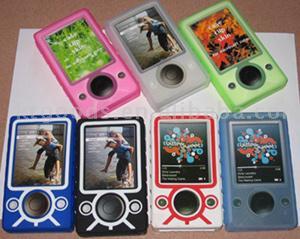 Silicone Skin for Zune Player (New Design)