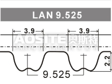 Timing Belt for FIAT PALIO