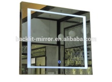 hotel mirror led backside bathroom mirror