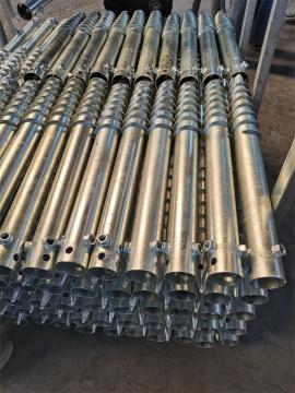 Galvanized Screw Pile Foundation Helical Pile