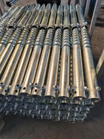 Galvanized Screw Pile Foundation Helical Pile