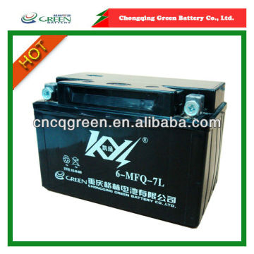 6-MFQ-7L motorcycle battery MF 12V 7A