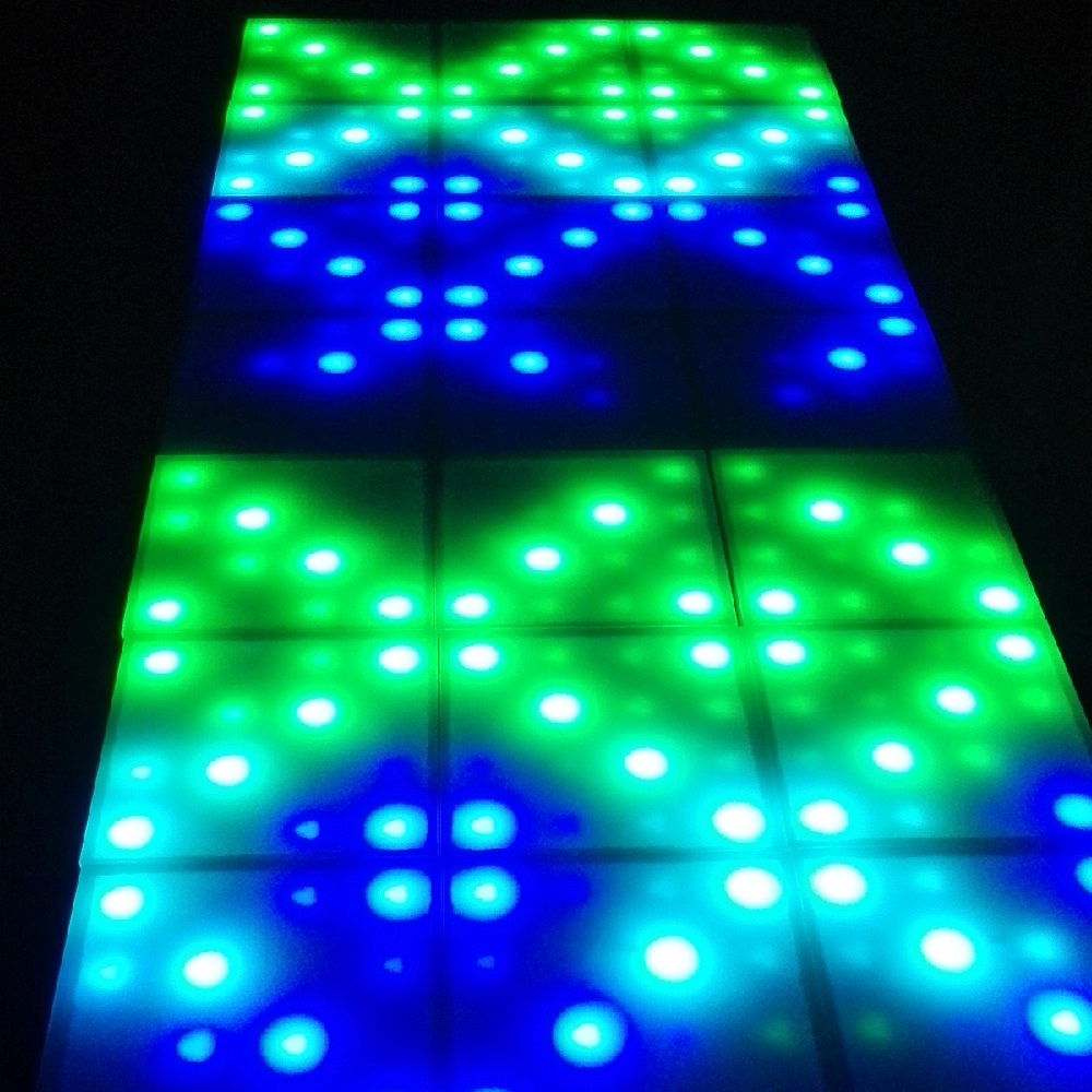 Музика активен DMX512 RGB LED Dance Dance Field