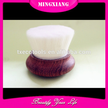 Nylon Hair Face Cleaning Brush Wood handle Brush for Face