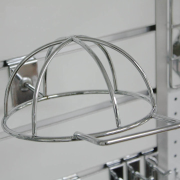 Wholesale Chrome Hat Display Stand - Accessories Holder Stand