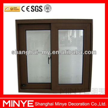 High quality aluminum sliding windows/aluminum profile sliding windows/interior aluminum sliding windows