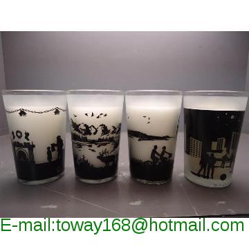 HOT !  SCENTED GLASS CANDLE / GLASS JAR CANDLES/CRAFT CANDLE