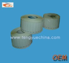 Roll Die cut paper label