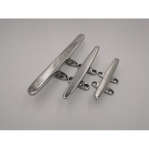 High polished silver pedal stainless steel sailboat cleat