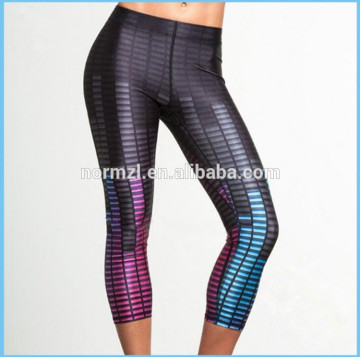 Wholesale Shiny Plaid Sport Active Legging