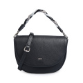 Borsa da sella crossbody funzionale in vera pelle vintage Lady