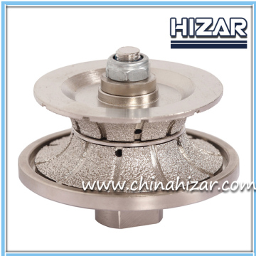 2014 New Product Vacuum brazed Granite Router Bits