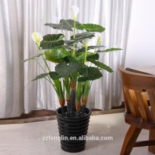 real touch wholesale wedding indoor decorative artificial Calla lily flower plant arrangement