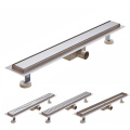 Brushed Long Stainless Steel Anti Odor Floor Drains