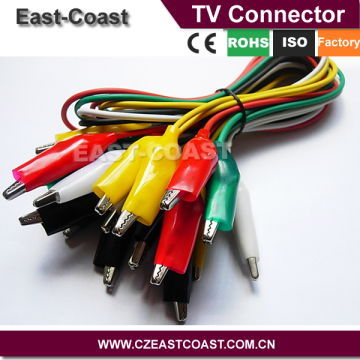 20" Double-ended Crocodile Clip Alligator Jumper Probe Test Lead Wire