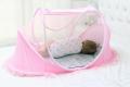 babybed muggen bednet met muziek