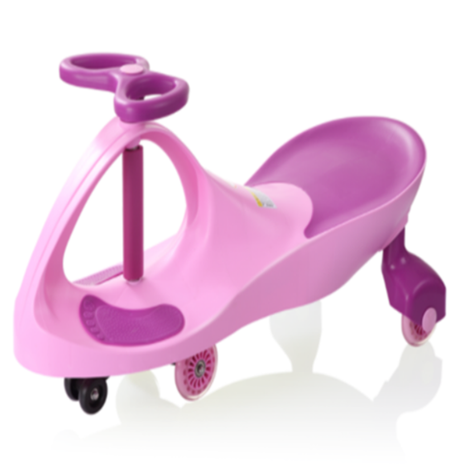 Mașină de jucărie Swing pentru copii cu roți din PU
