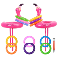 Jeu de lancer d&#39;anneaux gonflable Eastommy Holiday Flamingo