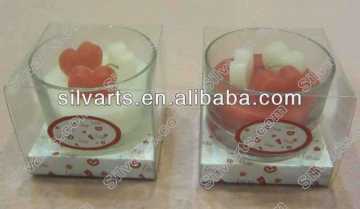 heart candle