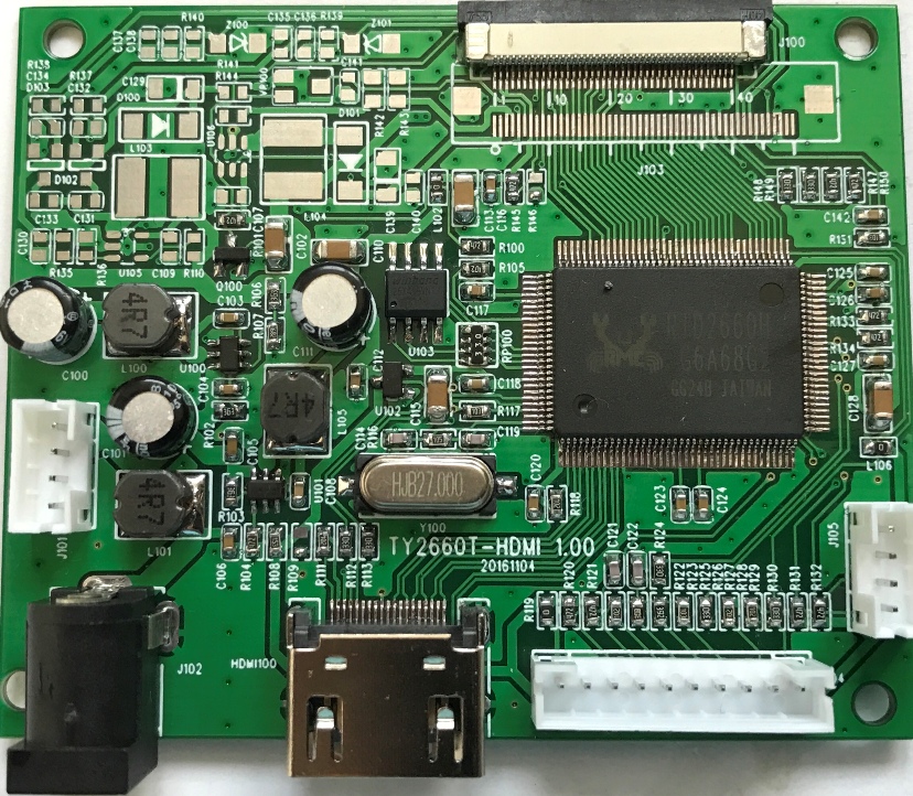 HDMI-Signaleingang LCD-Controller für TTL TFT-LCD