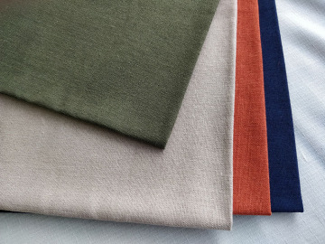 Plain Dyed Linen Blend Pd Fabric