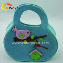 Felt home decor storage gift basket